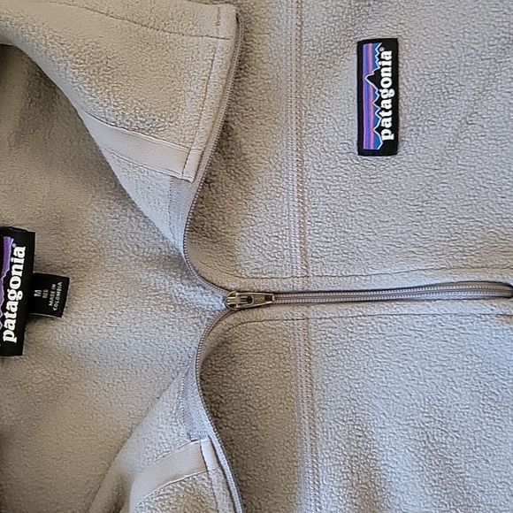 Patagonia Men's Gray Zip-Up Pullover Size Medium - Picture 2 of 4